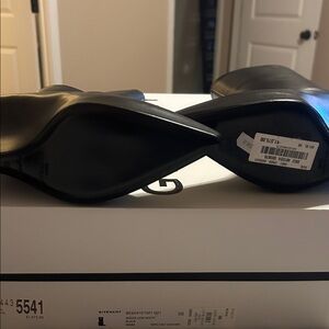 Givenchy Black Leather Pointed Heels